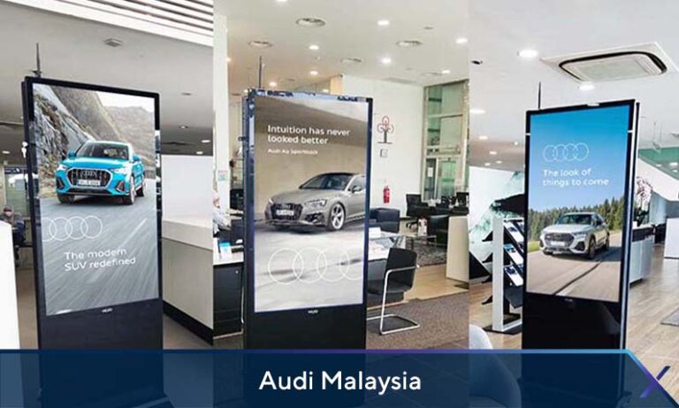 Digital Standees at Audi Malaysia