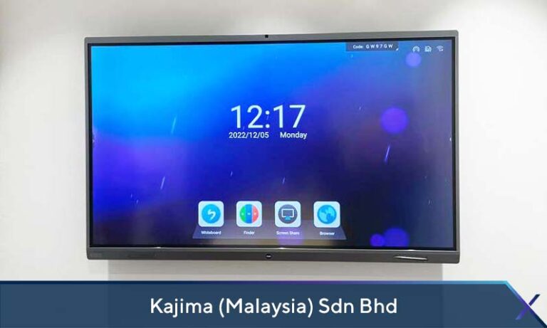 Interactive Smartboard at Kajima Malaysia