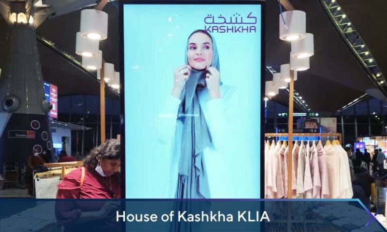 Digital Signage at House of Kashkha KLIA