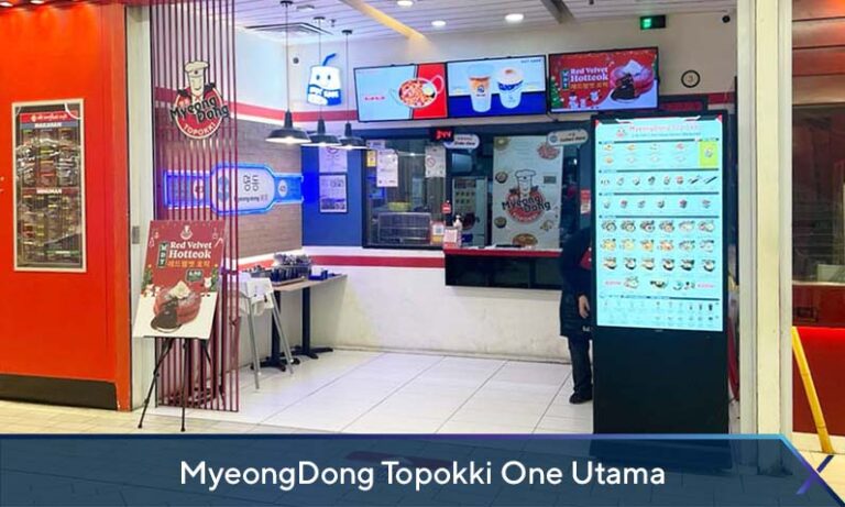 Digital Standee at MyeongDong One Utama