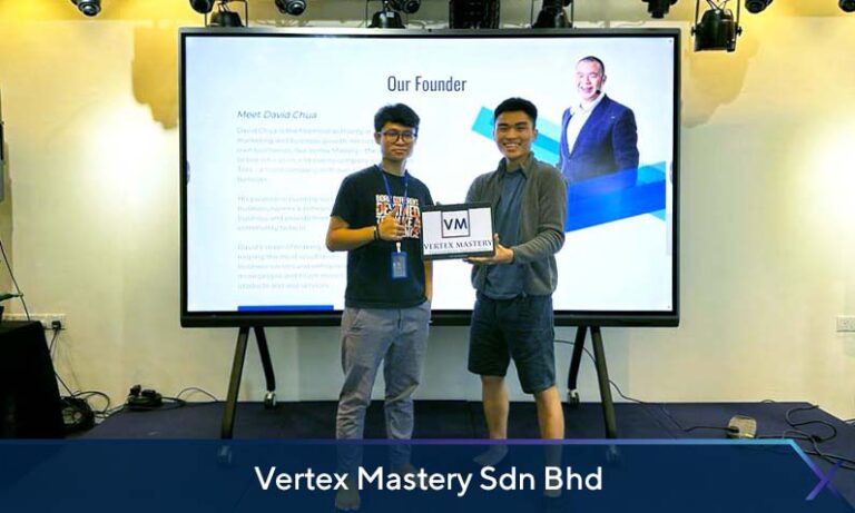 Large Smartboard at Vertex Mastery