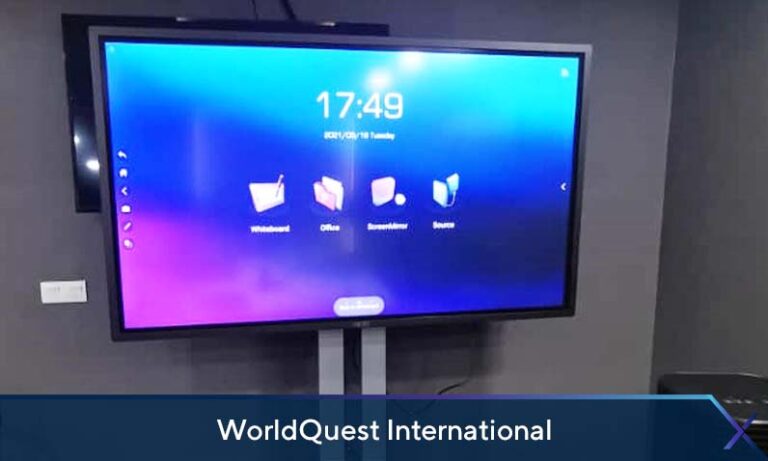 VEXO Smartboard at WorldQuest International