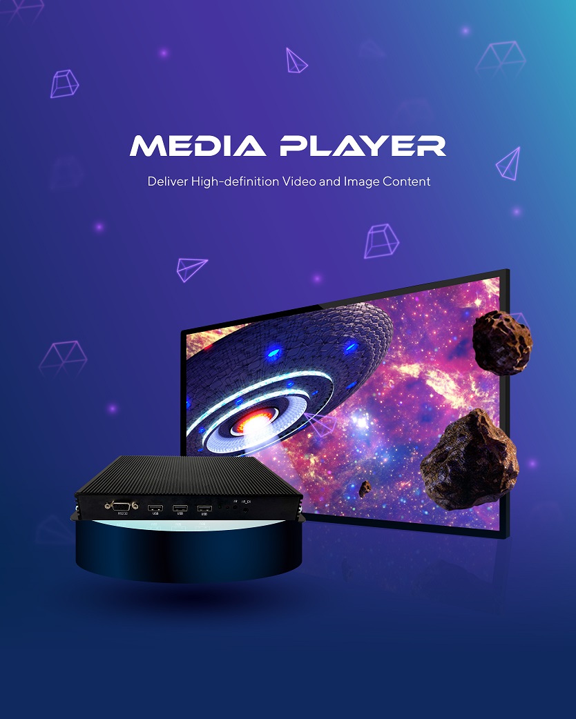 Media Player for digital signage