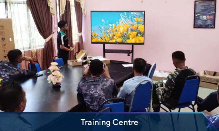 Interactive Smartboard at Training Centre