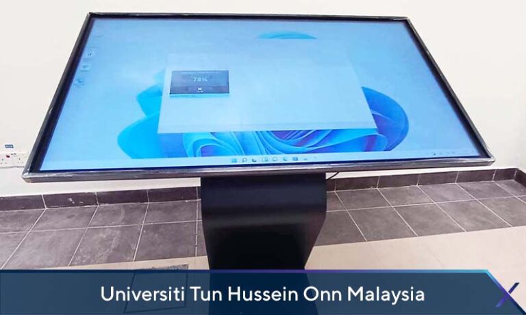 Interactive Kiosk at Universiti Tun Hussein Onn Malaysia
