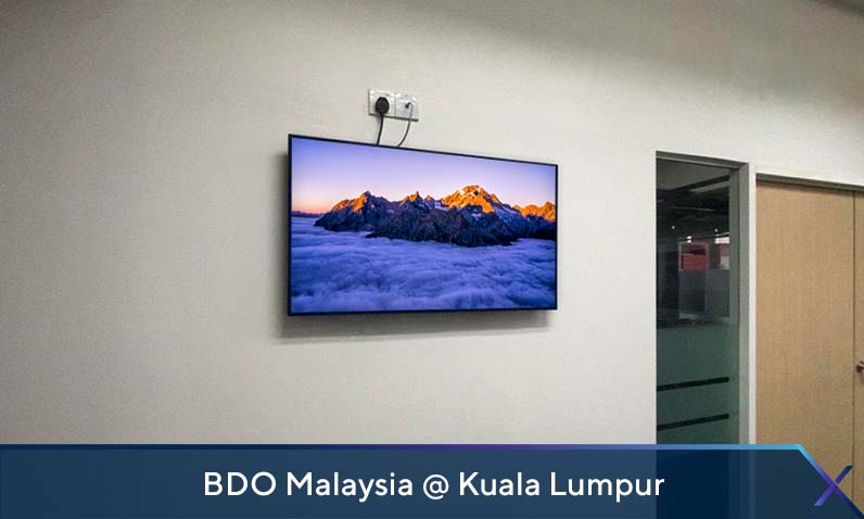 BDO Malaysia | VEXO Digital Signage 43